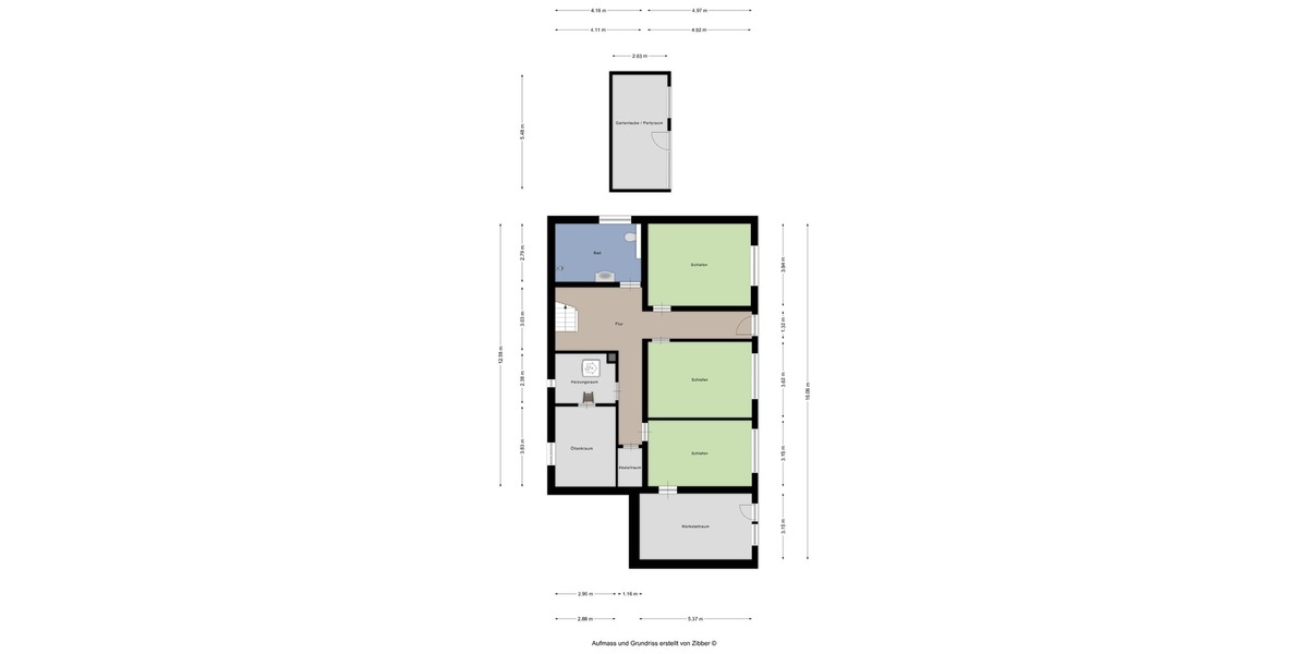 Grundriss Untergeschoss