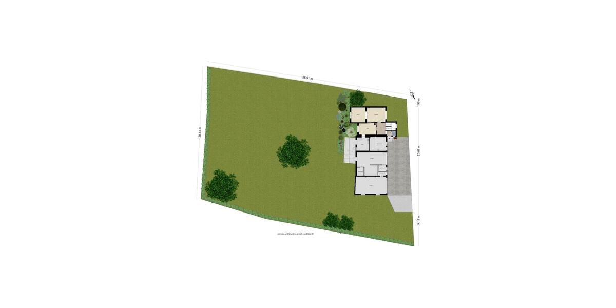 Grundriss Lageplan Grundstück